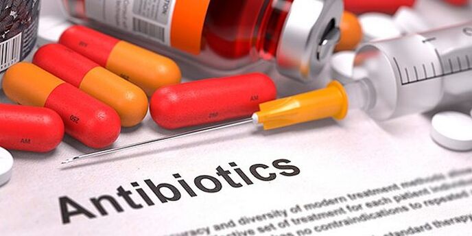 antibióticos para a prostatite