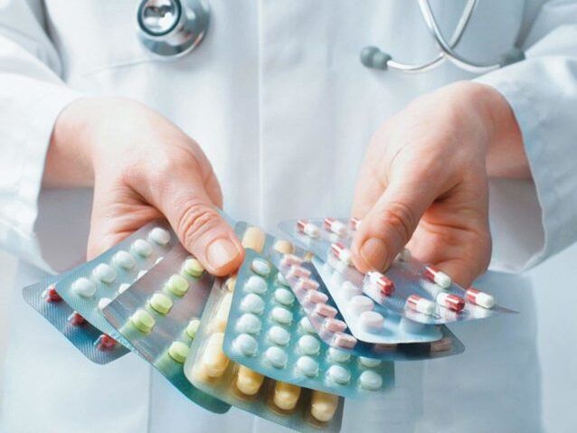 comprimidos para o tratamento da prostatite